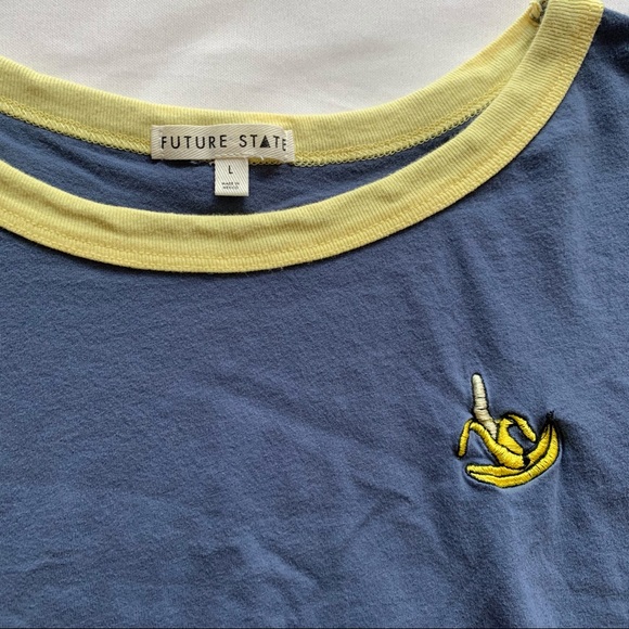 3/12$ Bundle Tees | Urban Outfitters Banana Tee - Picture 3 of 4